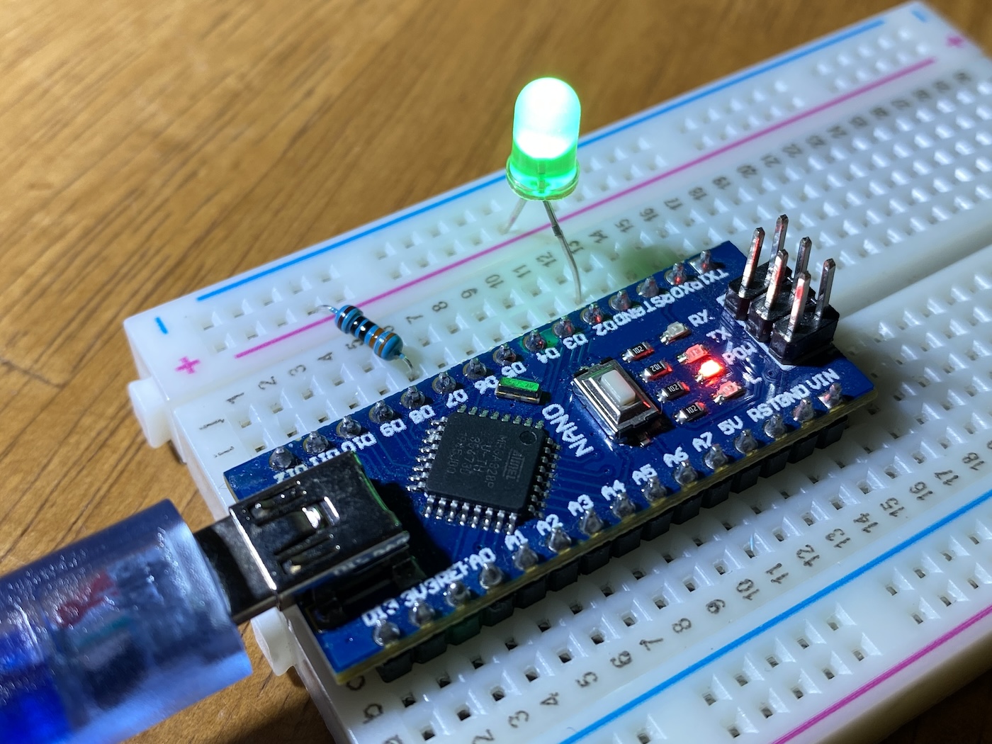 Arduino nano piscar led